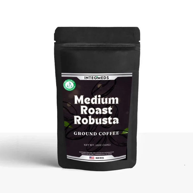 Medium Roast Organic Robusta Ground Coffee