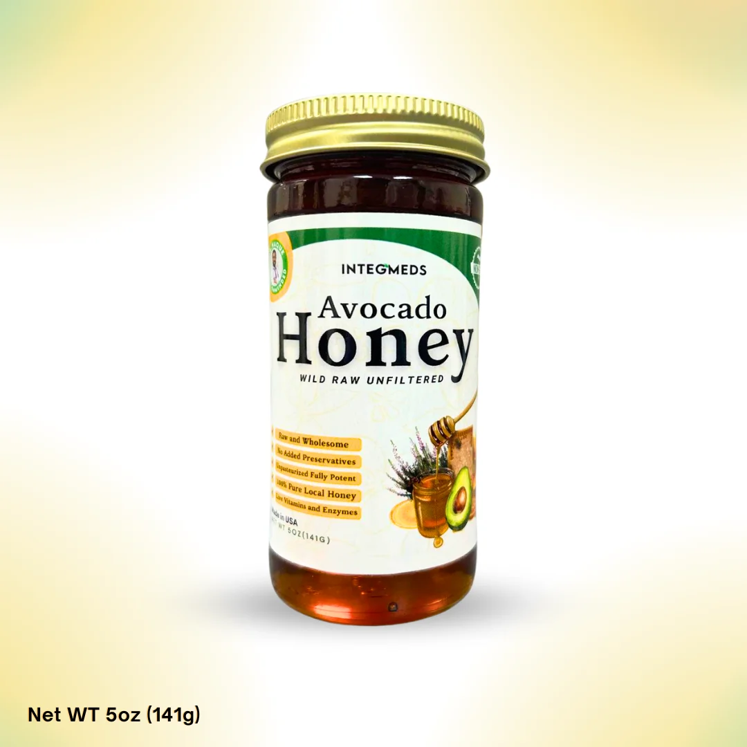 Wild Harvest Avocado Honey100% Raw & Unfiltered 5oz Jar